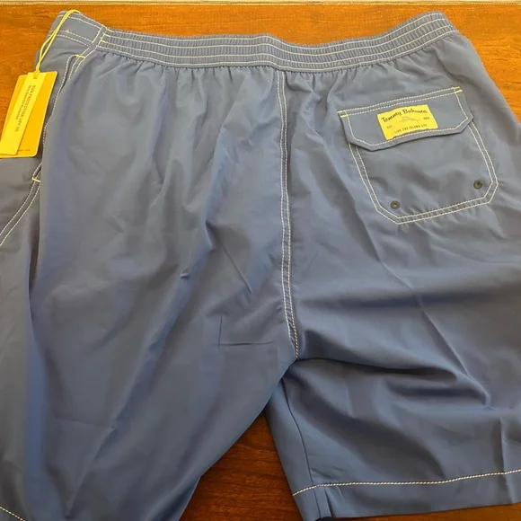 NWT Tommy Bahama Baha Harbor Swimsuit trunks size 1xl colbalt blue men’s… - Picture 3 of 4